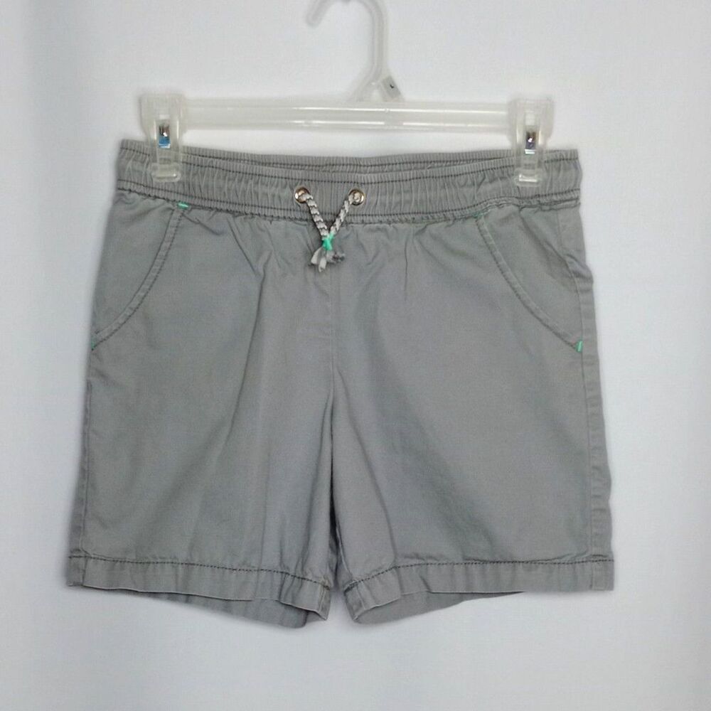 Cat & Jack Pull On Cotton Shorts Elastic Waist Drawstring Pockets Youth Boys Lrg